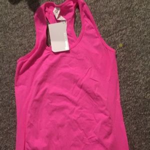 Fabletics pink tank top NWT